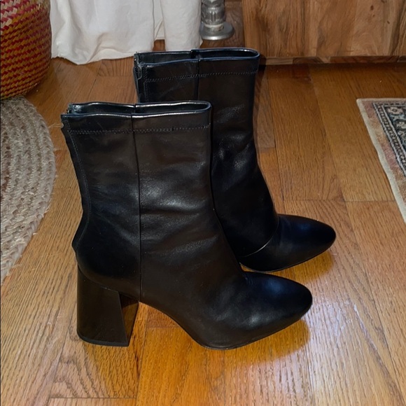 Block heel booties - Picture 5 of 5